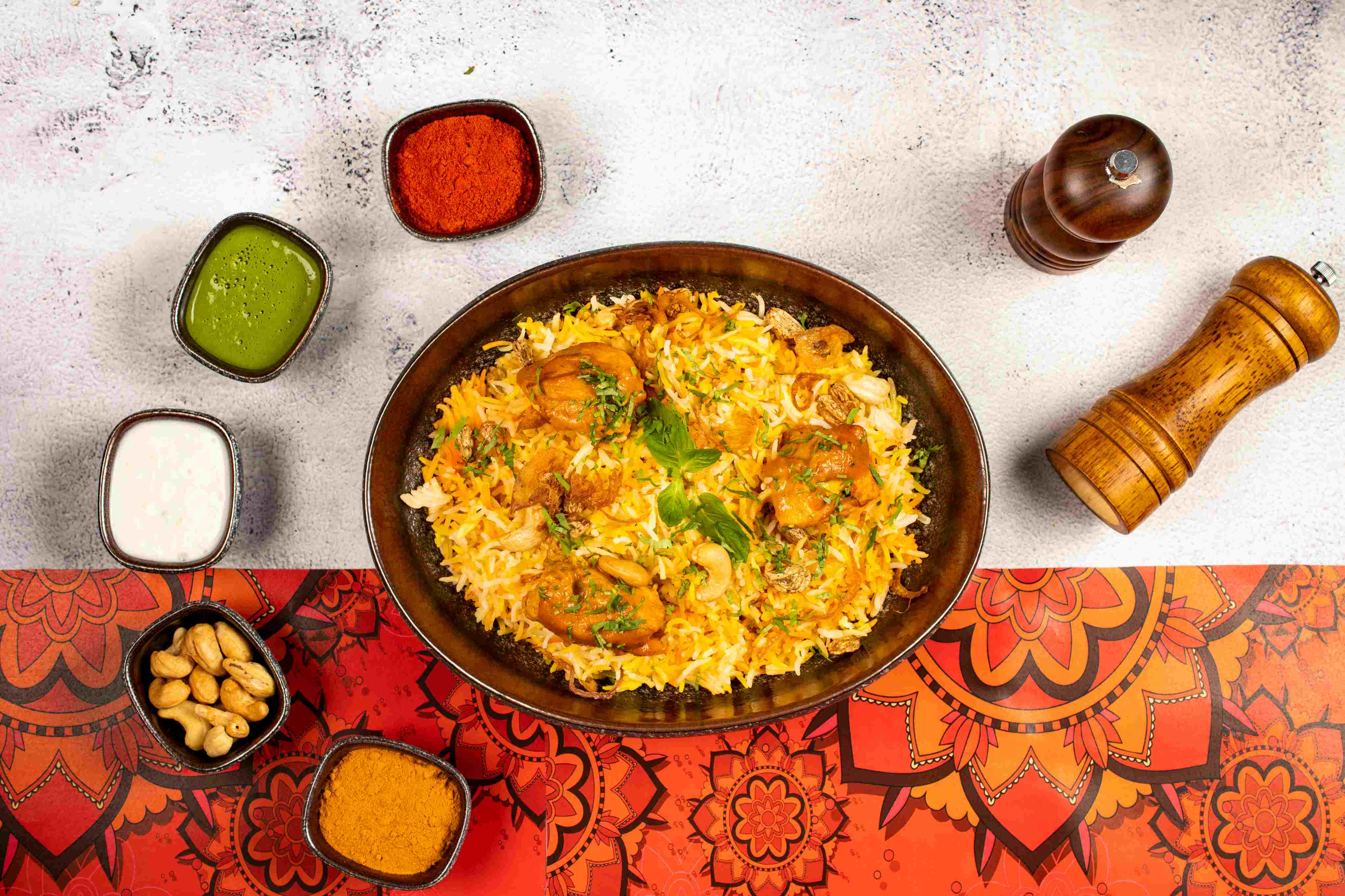 دجاج برياني